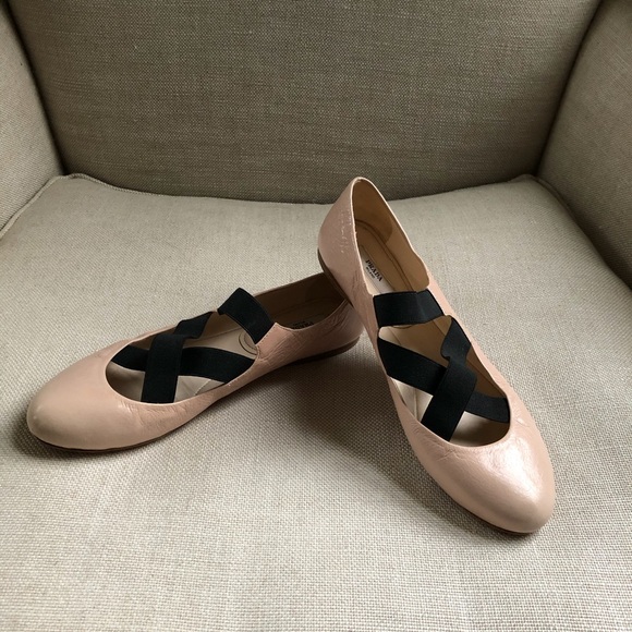 prada black ballet flats